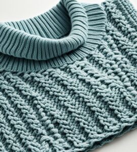 tour de cou tricot patron gratuit