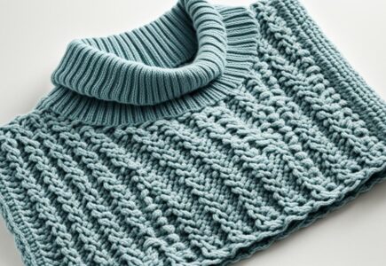 tour de cou tricot patron gratuit