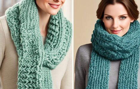 tricot echarpe facile