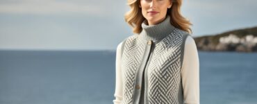tricot gilet femme