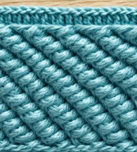 tricot jersey endroit et envers