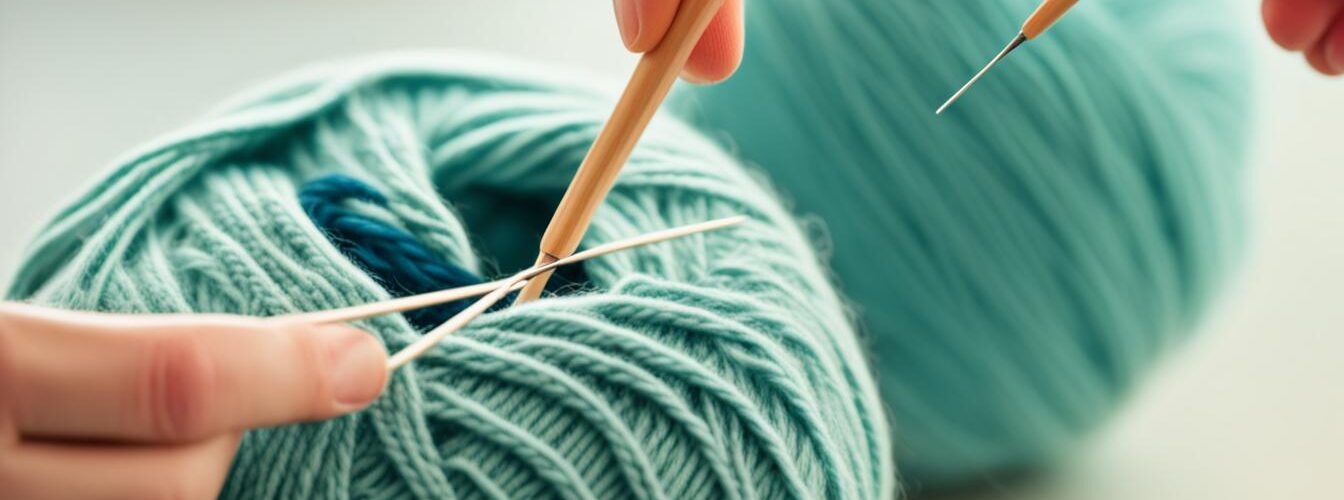 tricoter en déjaugé