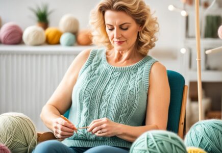 tricoter un debardeur femme