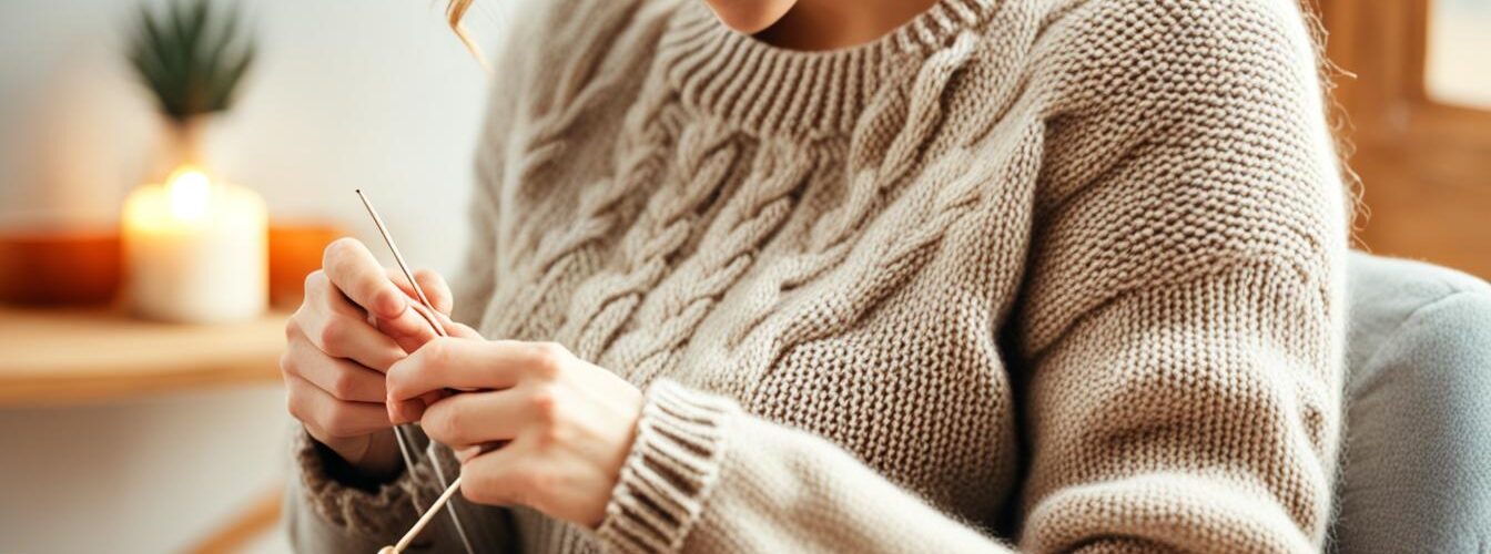 tricoter un pull