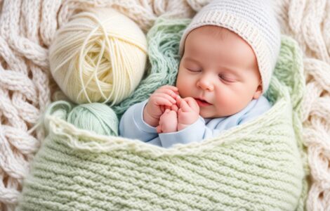 tricoter une couverture bébé