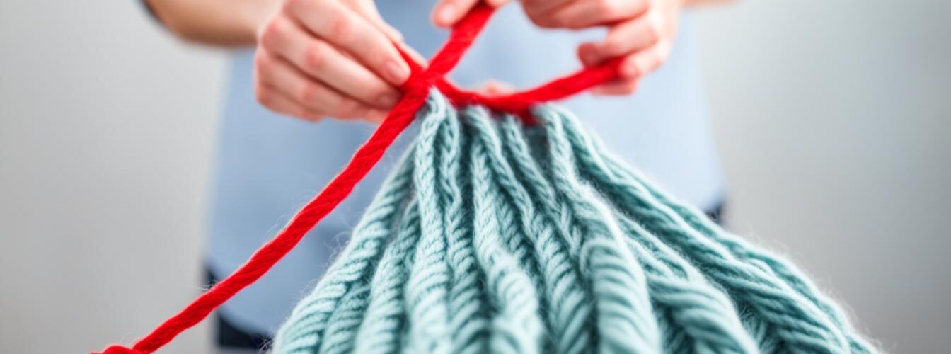 tricoter une echarpe