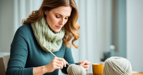 tricoter une écharpe femme aiguille 4