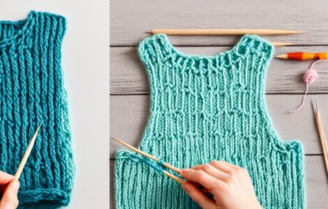 tuto debardeur tricot