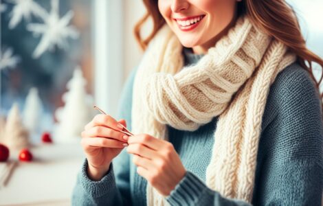 tuto écharpe tricot
