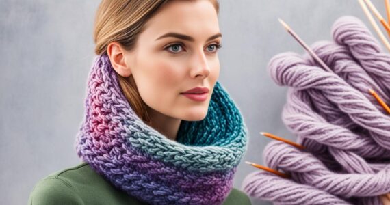 tuto snood tricot