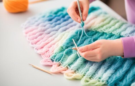 tuto tricot couverture bébé